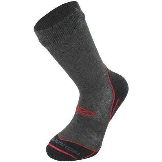 Highlander Coolmax Wandelsok - Kool/Rood