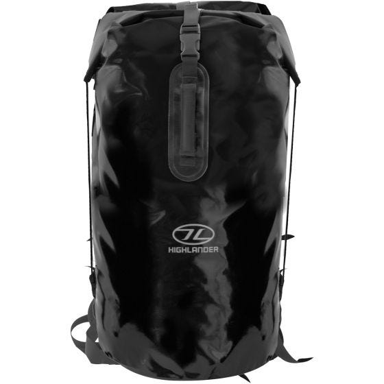 Highlander Troon Waterafstotende Duffeltas 70 L. - Zwart
