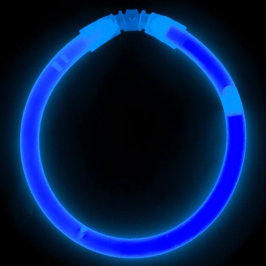 Illumiglow Polsband 7,5" Blauw