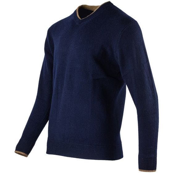 Jack Pyke Ashcombe Trui met V-hals - Navy