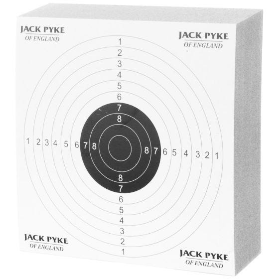 Jack Pyke Papieren Doelwitten 14 cm Verpakking met 100 Stuks