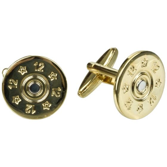 Jack Pyke Cartridge Cadeauset met Stropdas Zakdoek en Manchetknopen - Wine