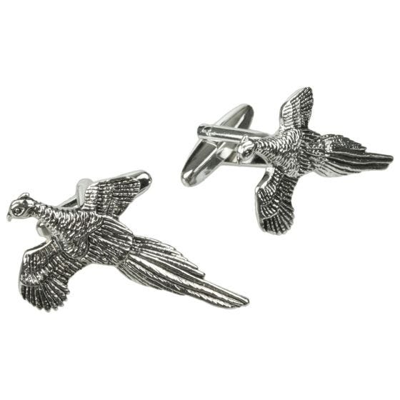 Jack Pyke Pheasant Cadeauset met Stropdas Zakdoek en Manchetknopen - Wine