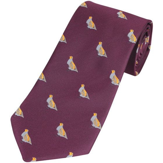 Jack Pyke Partridge Stropdas - Wine