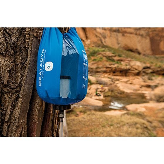 Katadyn Gravity Camp Waterfilter 6 L. - Blauw