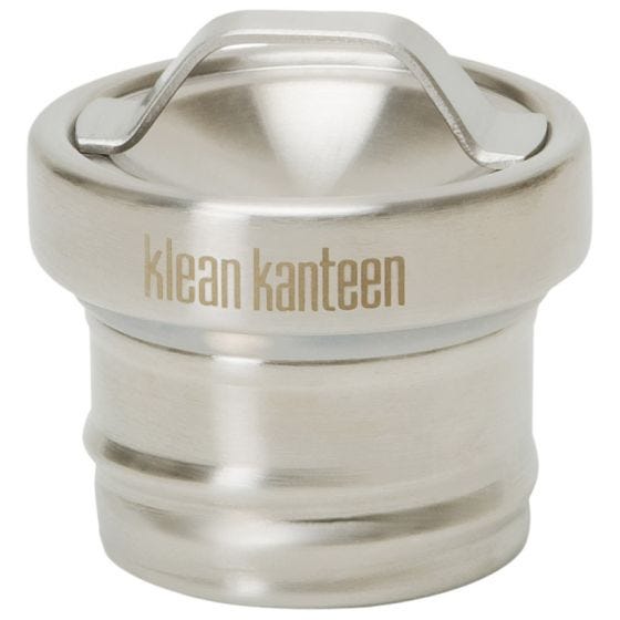 Klean Kanteen All Stainless Loop Flesdop - Geborsteld Roestvrij