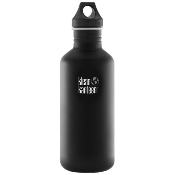 Klean Kanteen Classic Loop Cap Fles 1182 ml - Shale Black