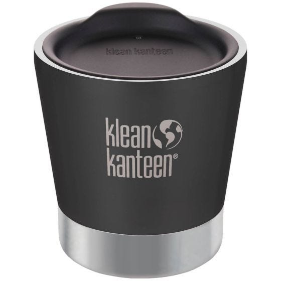 Klean Kanteen Vacuüm Geïsoleerde Beker 237 ml - Shale Black