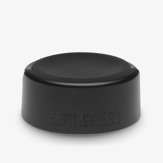 Klean Kanteen Wide Mouth Loop Cap Fles 800 ml - Geborsteld Roestvrij