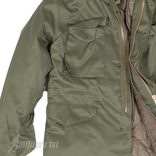 Mil-Tec Classic M65 US Jack - Olijf