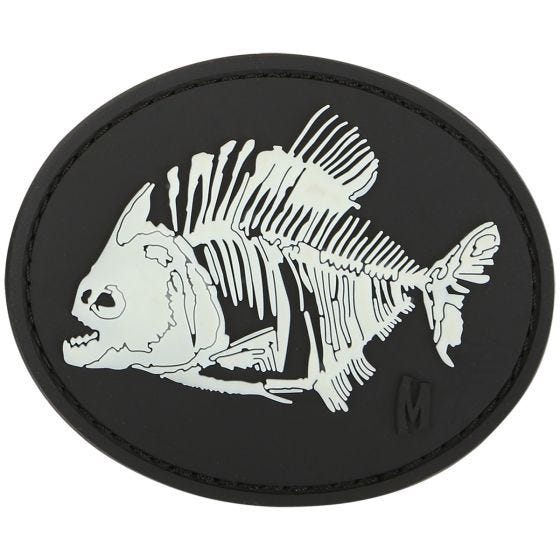 Maxpedition Piranha Bones Moralepatch - GLOW