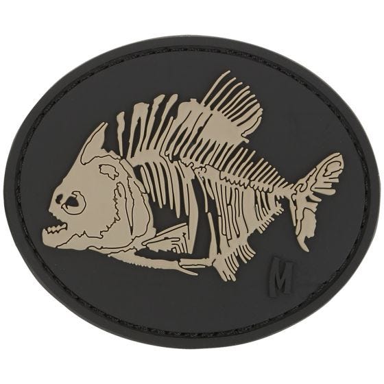 Maxpedition Piranha Bones Moralepatch - SWAT