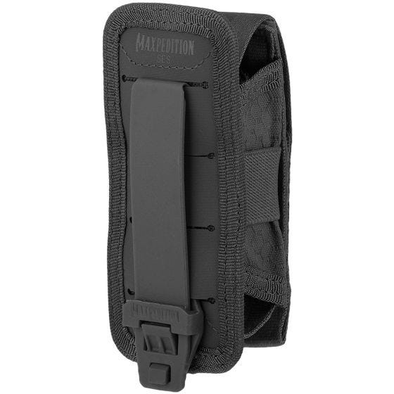 Maxpedition Buidel met één Schede - Zwart