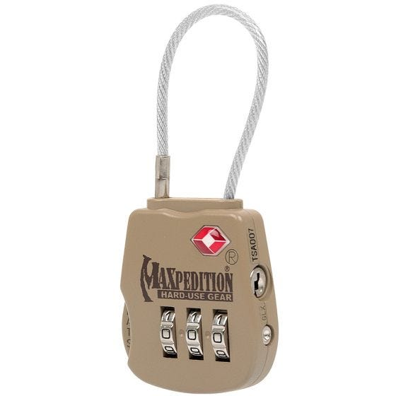 Maxpedition Bagageslot Tactisch - Khaki
