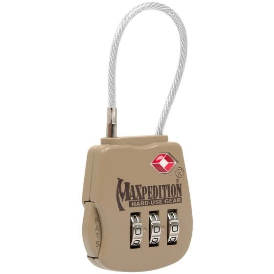 Maxpedition Bagageslot Tactisch - Khaki