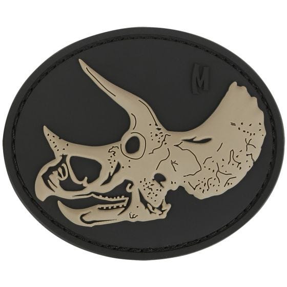 Maxpedition Triceratops Skull Moralepatch - SWAT