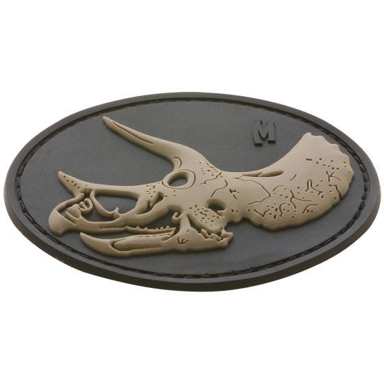 Maxpedition Triceratops Skull Moralepatch - SWAT