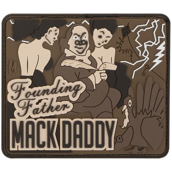 Maxpedition Ben Franklin Mack Moralepatch - Arid