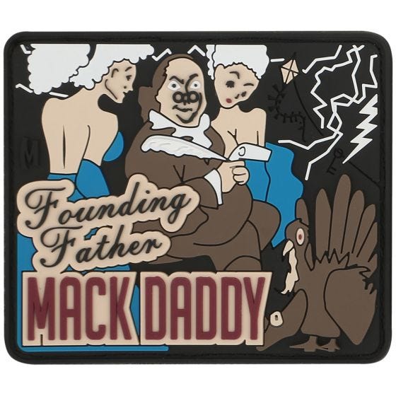 Maxpedition Ben Franklin Mack Moralepatch - Volle Kleur