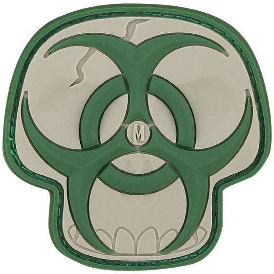 Maxpedition Biohazard Skull Moralepatch - Arid
