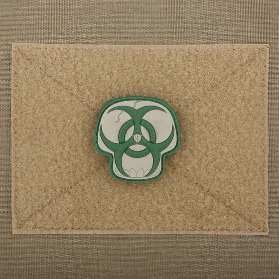 Maxpedition Biohazard Skull Moralepatch - Arid