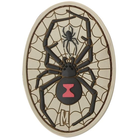 Maxpedition Black Widow Moralepatch - Arid
