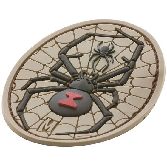 Maxpedition Black Widow Moralepatch - Arid