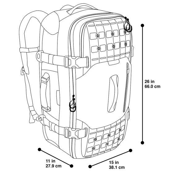 Maxpedition Ironstorm Adventure Reistas - Grijs