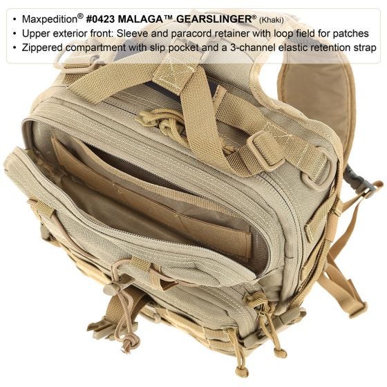 Maxpedition Malaga Gearslinger Zwart