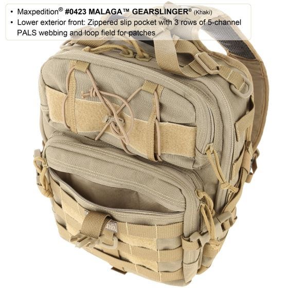 Maxpedition Malaga Gearslinger Zwart