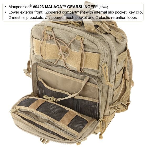 Maxpedition Malaga Gearslinger Zwart