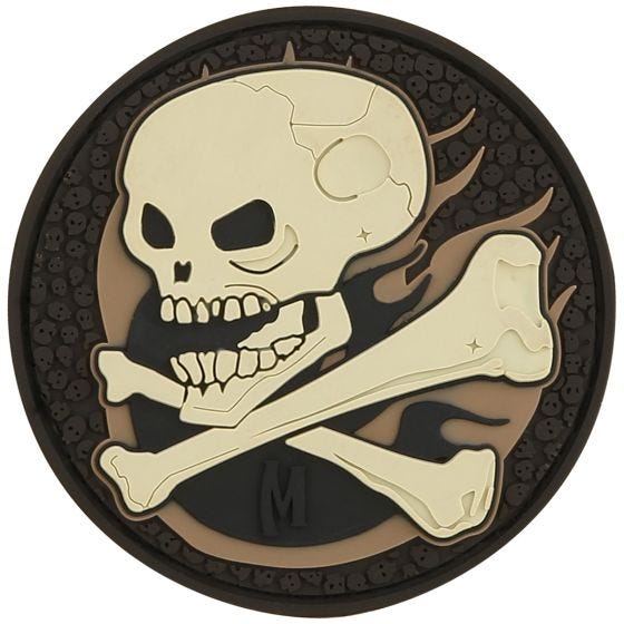 Maxpedition Skull Moralepatch - Arid
