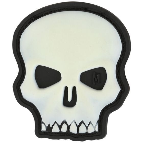 Maxpedition Hi Relief Skull Moralepatch - GLOW