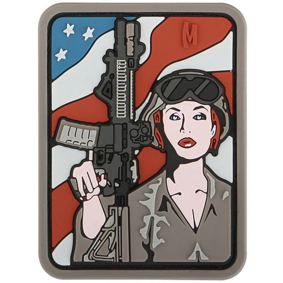 Maxpedition Soldier Girl Moralepatch - Arid