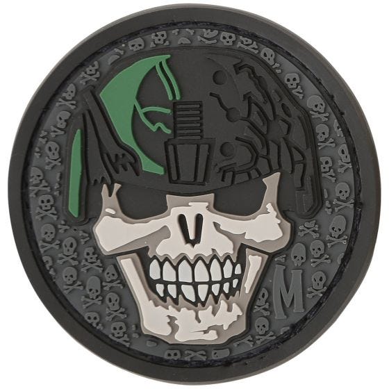 Maxpedition Soldier Skull Moralepatch - SWAT