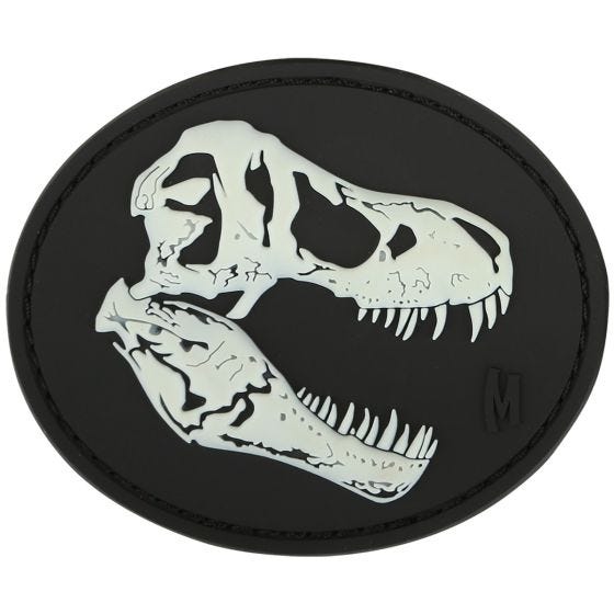 Maxpedition T-Rex Skull Moralepatch - GLOW