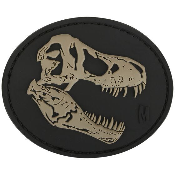 Maxpedition T-Rex Skull Moralepatch - SWAT