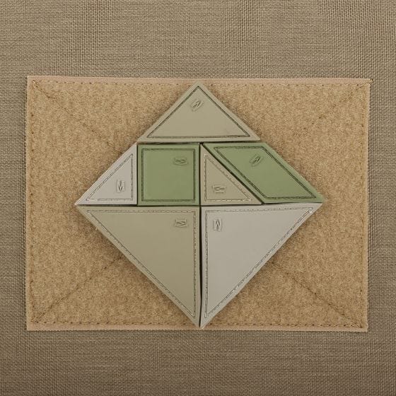 Maxpedition Tangram 7-Piece Moralepatch - Arid