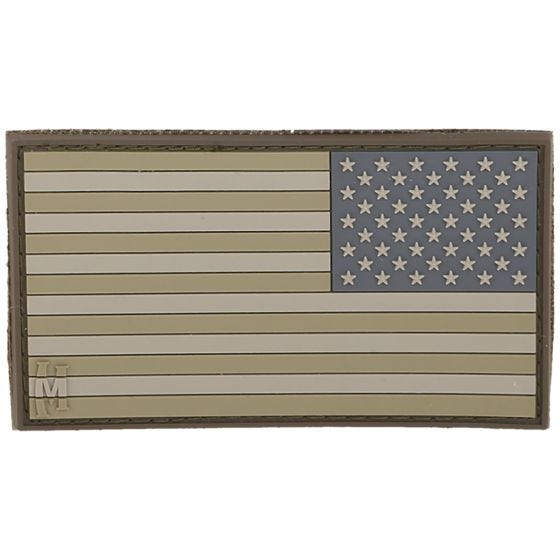 Maxpedition Reverse USA Flag Grote Moraalpatch - Arid