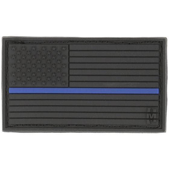 Maxpedition USA Flag Kleine Moraalpatch - LE Thin Blue Line