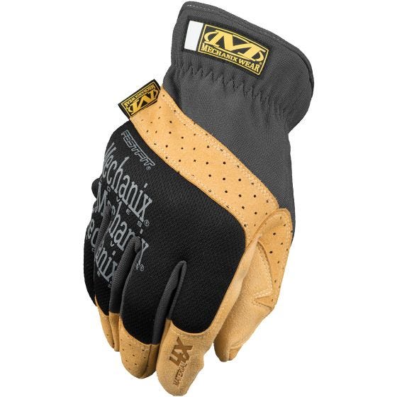 Mechanix Wear FastFit Material4X Handschoenen - Zwart/Tan
