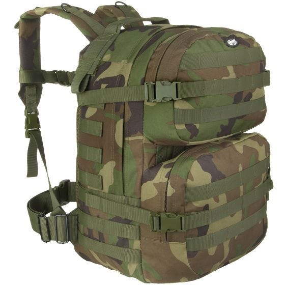 MFH Assault II Rugzak - Woodland