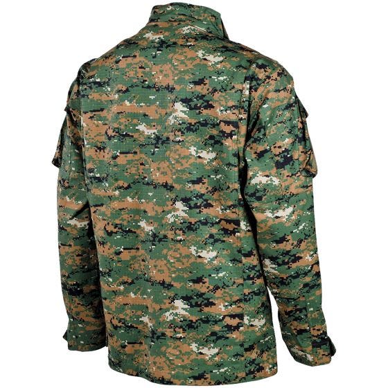 MFH ACU Field Jacket Ripstop - Digital Woodland