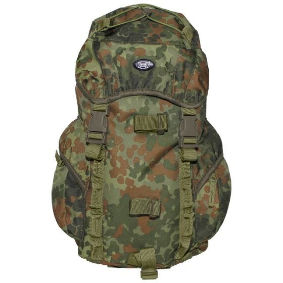 MFH Recon I Rugzak 15 L. - Flecktarn