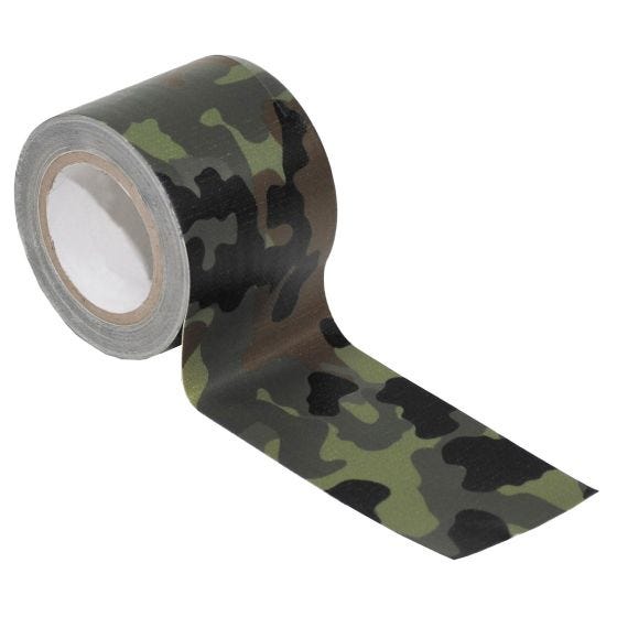 MFH BW Stoftape 5 cm x 5 m - Flecktarn