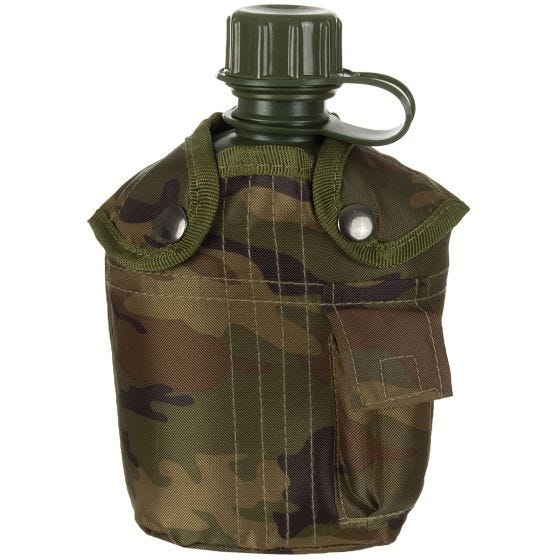 MFH US Style Veldfles - Woodland