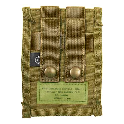 MFH MOLLE Kleine Dubbele Magazijnbuidel 9 mm - Coyote