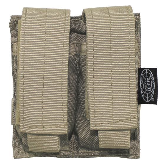 MFH MOLLE Kleine Dubbele Magazijnbuidel 9 mm - HDT Camo AU