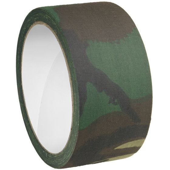 MFH Stoftape 5 cm x 10 m Woodland