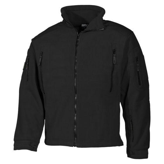 MFH Heavy Strike Fleece Jack - Zwart
